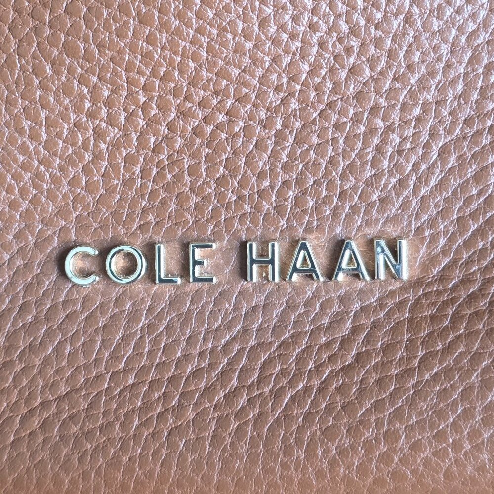 COLE HAAN Medium Grand Ambition Backpack British Tan Style #: U04394 msrp $330 - Picture 8 of 12